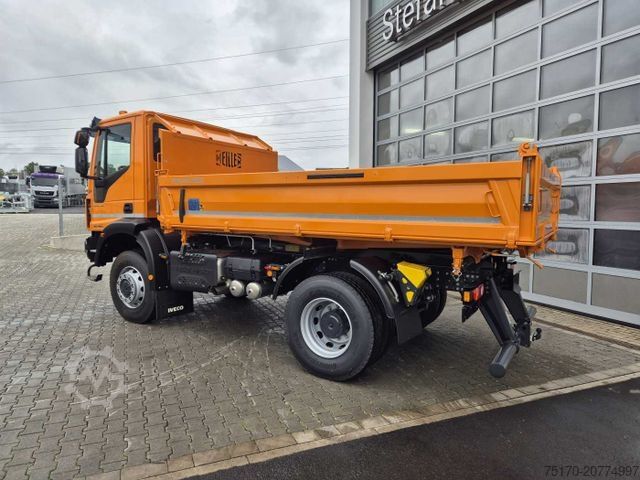 Kipper LKW IVECO ML150E28W 4x4 Meiller Dreiseitenkipper 2xAHK