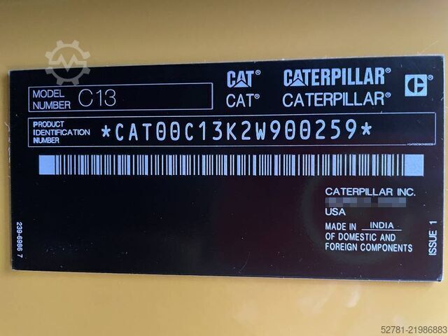 Agregado Caterpillar DE400E0 - C13 - 400kVA Generator - DPX-18023