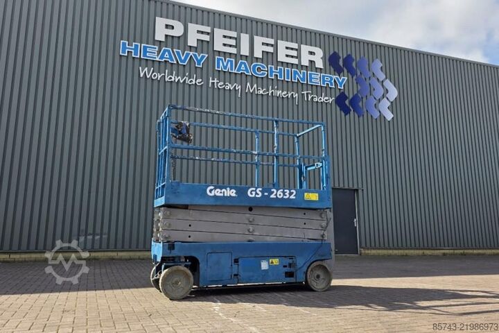 Käärkahveltõstuk Genie GS2632 Electric, 10m Working Height, 227kg Capacit