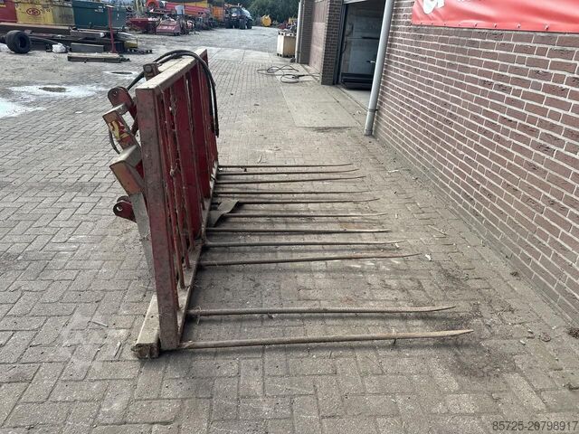 Round bale clamp Afschuifvork - Gebruikt