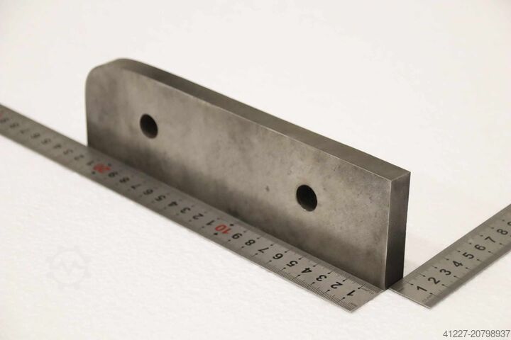 Flat steel knife unbekannt Schneidlänge 229 mm