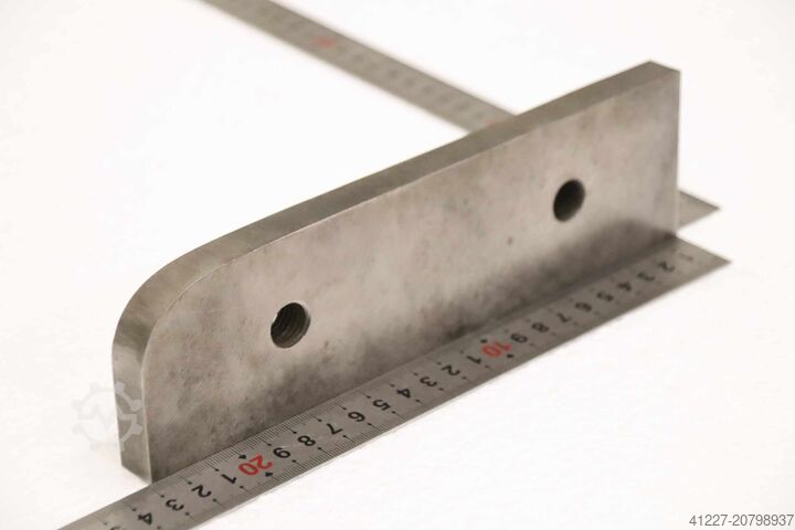 Flat steel knife unbekannt Schneidlänge 229 mm