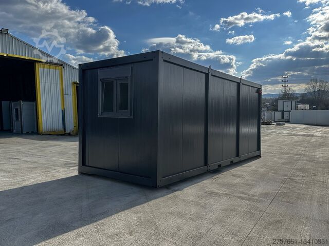 Bürocontainer Wohncontainer / Bürocontainer / Baucontainer Modell BLACK