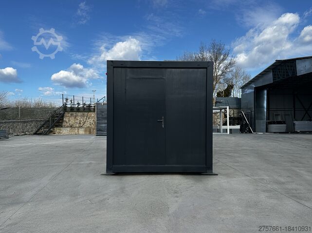 Bürocontainer Wohncontainer / Bürocontainer / Baucontainer Modell BLACK