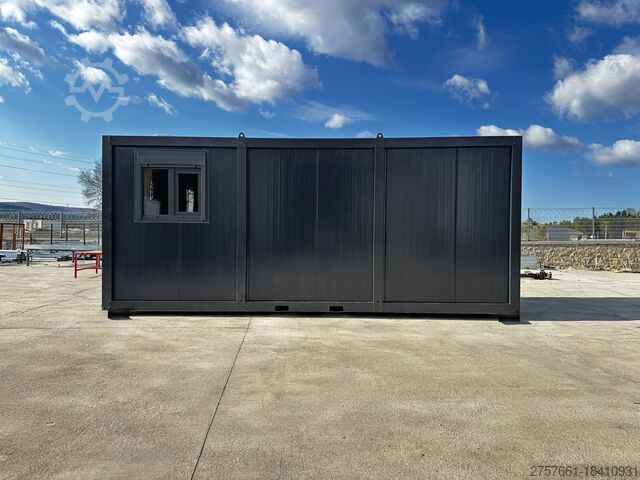 Bürocontainer Wohncontainer / Bürocontainer / Baucontainer Modell BLACK
