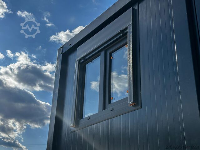Bürocontainer Wohncontainer / Bürocontainer / Baucontainer Modell BLACK