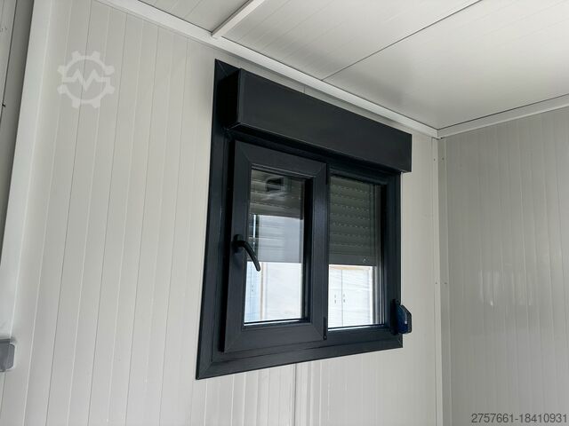 Bürocontainer Wohncontainer / Bürocontainer / Baucontainer Modell BLACK