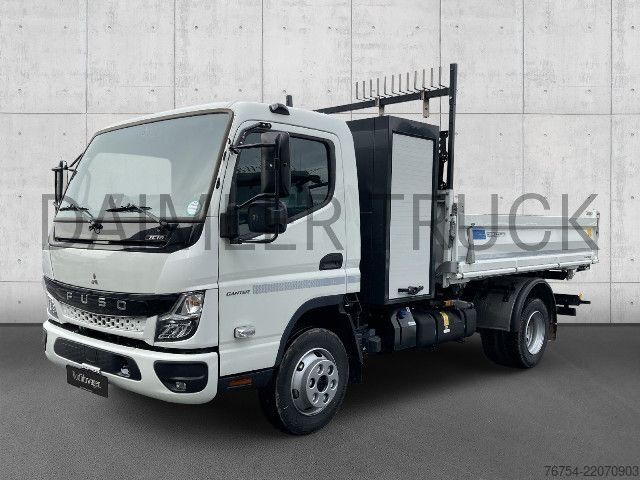 Trostrani kiperski kombi FUSO Mitsubishi Canter 9C18 AMT Meiller Kipper Roadbox