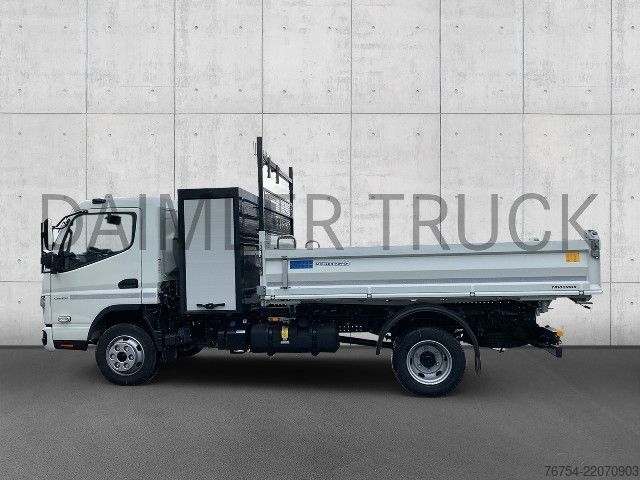 Trostrani kiperski kombi FUSO Mitsubishi Canter 9C18 AMT Meiller Kipper Roadbox