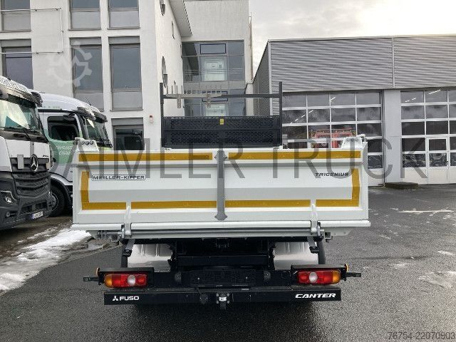 Trostrani kiperski kombi FUSO Mitsubishi Canter 9C18 AMT Meiller Kipper Roadbox
