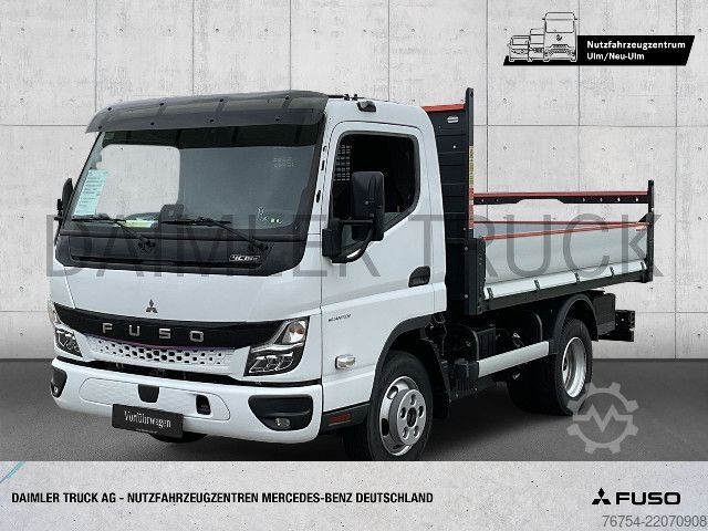 Furgonçinë me kiper FUSO Mitsubishi eCanter 4S15 S-Bat Kipper Klima AHK