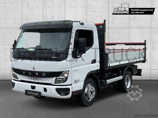 Furgonçinë me kiper FUSO Mitsubishi eCanter 4S15 S-Bat Kipper Klima AHK