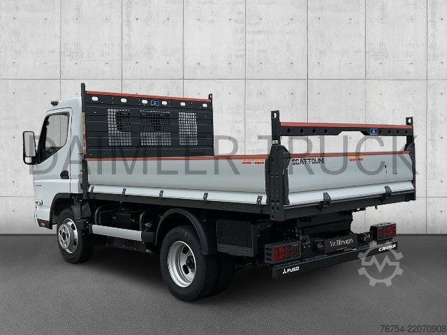 Furgonçinë me kiper FUSO Mitsubishi eCanter 4S15 S-Bat Kipper Klima AHK