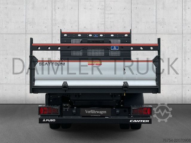 Furgonçinë me kiper FUSO Mitsubishi eCanter 4S15 S-Bat Kipper Klima AHK
