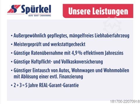 セミインテグレーテッドキャンピングカー Weinsberg CaraLoft 650 MF *TraumMobil*Ersparnis 31.346¤*