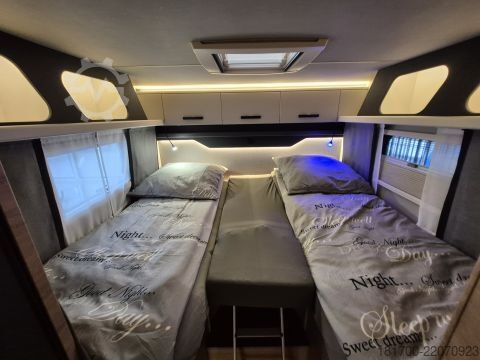 セミインテグレーテッドキャンピングカー Knaus L!VE WAVE 650 MEG Black Selection *TraumMobil*L-Sitzgruppe*