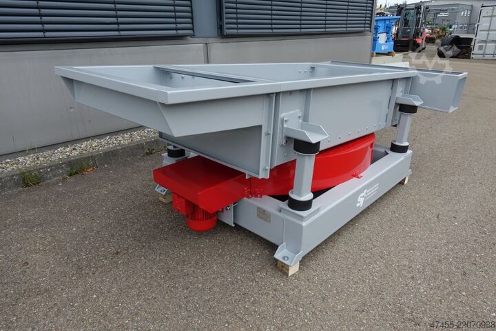 छानने की मशीन | कंपन से छानने की मशीन S&F GmbH - Siebmaschinen u Fördertechnik ASM-200