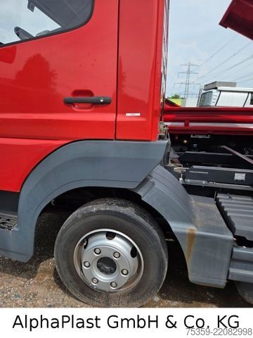 三方ダンプバン MERCEDES-BENZ Atego 818 2x AHK Oelanschlüsse 3 Sitzer