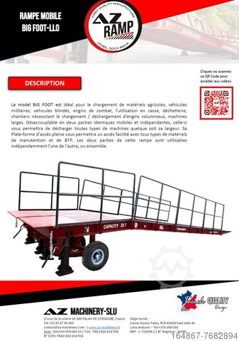 AZ VERSÃO RAMP- KING, PÉ GRANDE - L25T AZ RAMP KING VERSION, BIG FOOT - L25T