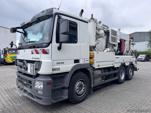 Vacuum and pressure truck Mercedes-Benz Actros 2536