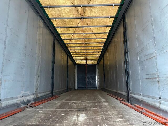 सरकते तिरपाल Krone Tautliner / Rongpotten / Disc Brakes / Steering...