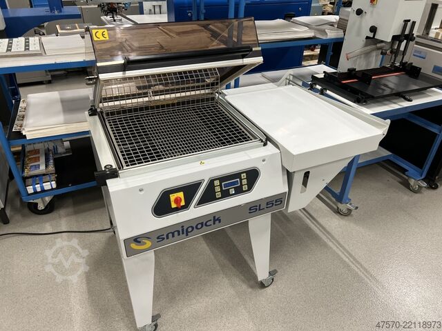 Folijos vyniojimo mašina Smipack SL55 Shrink Wrapper Shrink wrapping machine