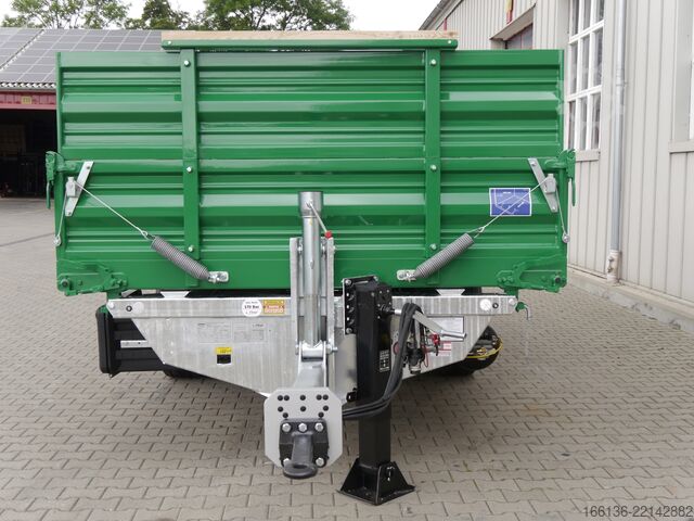 Remolque volquete trilateral FLIEGL Tandem-Seitenkipper TSK 135 - 5 Meter