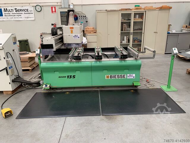 التصنيع باستخدام الحاسب الآلي مركز الحفر الحفر مرنة BIESSE ROVER 13 S