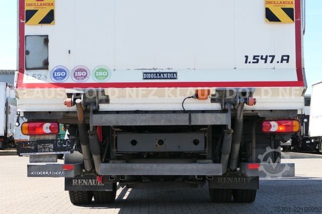 Camión caja RENAULT D 16.280 Koffer 16t Vollluft LBW Euro 6