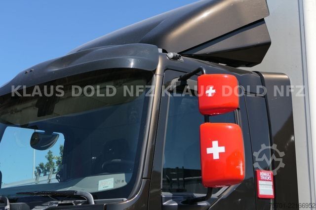 Camión caja RENAULT D 16.280 Koffer 16t Vollluft LBW Euro 6