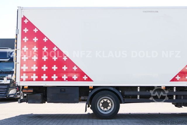 Camión caja RENAULT D 16.280 Koffer 16t Vollluft LBW Euro 6