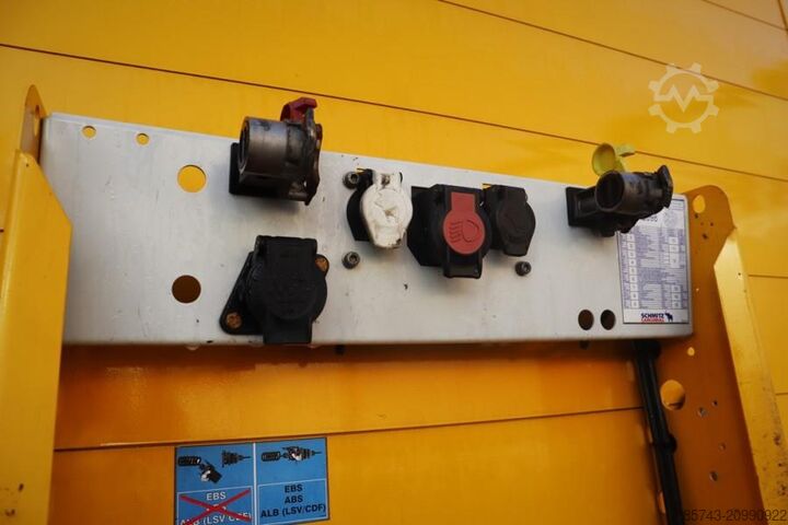 Teloni scorrevoli Schmitz Cargobull SCB3ST CoC Documents, TuV Loading Certificate, Dut