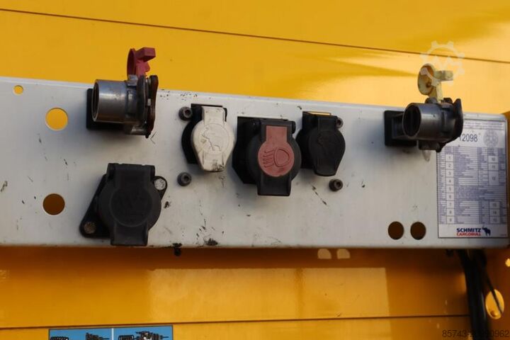 Teloni scorrevoli Schmitz Cargobull SCB3ST CoC Documents, TuV Loading Certificate, Dut