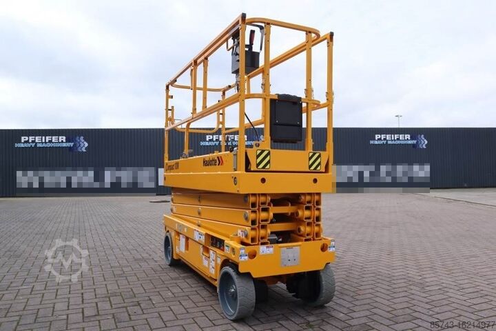 Scissor lift Haulotte Compact 10N Valid Inspection, *Guarantee! 10m Work