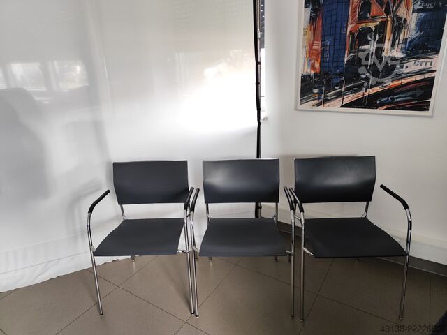 Pisaniški stoli, konferenčni in prireditveni stoli THONET S 360 F - DELPHIN DESIGN