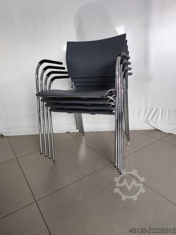 Pisaniški stoli, konferenčni in prireditveni stoli THONET S 360 F - DELPHIN DESIGN