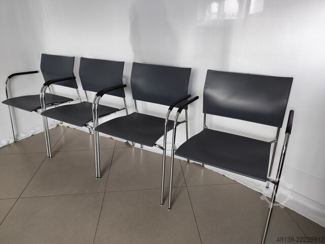 Pisaniški stoli, konferenčni in prireditveni stoli THONET S 360 F - DELPHIN DESIGN