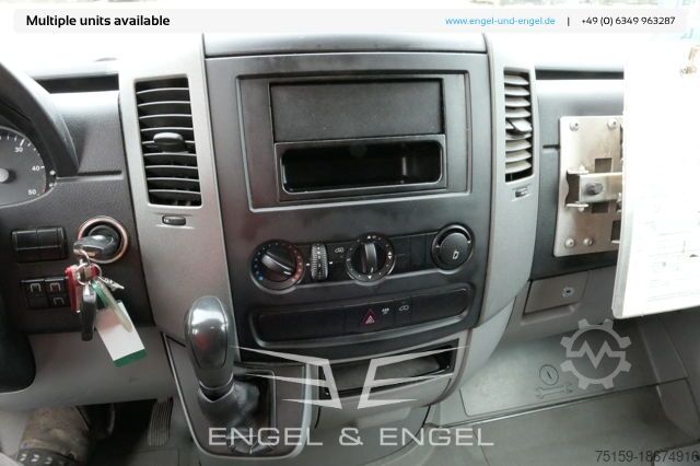 Skåpbil mercedes-benz SPRINTER 310 CDI MAXI EURO-5 KOFFER REGALE KAMERA DURCHGANG COC