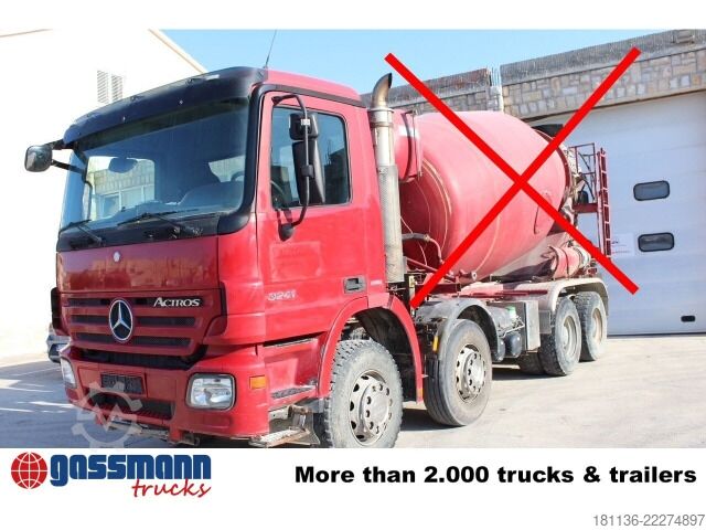トラックシャーシ Mercedes-Benz Actros 3241 B 8x4/4, 2x Nebenantrieb