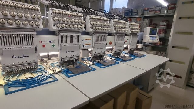 6-head embroidery machine Barudan BEXY S1506CII