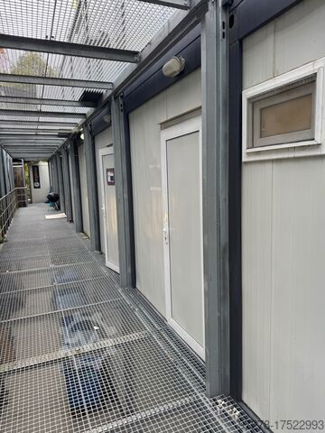 Modulaire containerbouw bestaande uit 24 stuks. Baucontainer Hochburg Container
