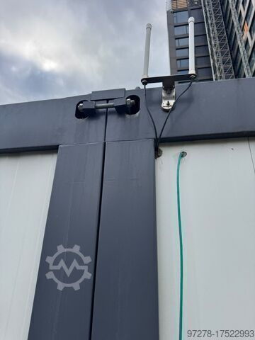 Modulaire containerbouw bestaande uit 24 stuks. Baucontainer Hochburg Container