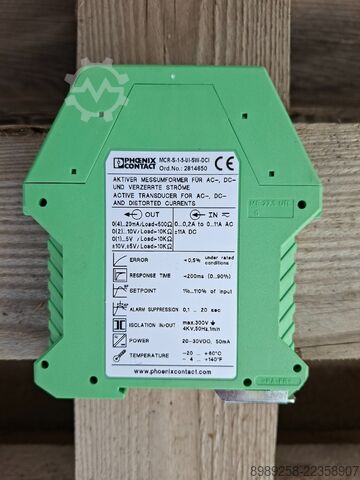 Konverter sinyal Phoenix Contact MCR-S-1-5-UI-SW-DCI