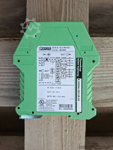 Konverter sinyal Phoenix Contact MCR-S-1-5-UI-SW-DCI