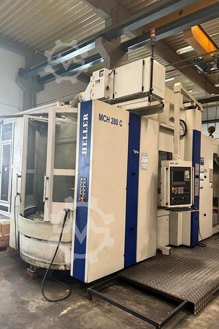 5 Achsen Horizontal-Bearbeitungszentrum HELLER MCH 280 C