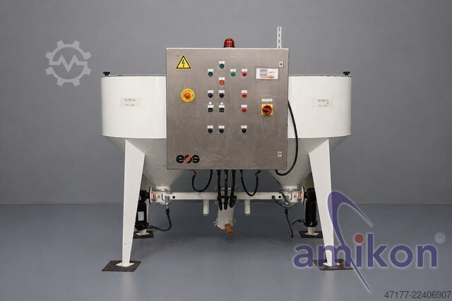 Sistema de dosificación y transporte 2x400 litros EOS Transitube DCL 800/30 PM Pulverfördersystem