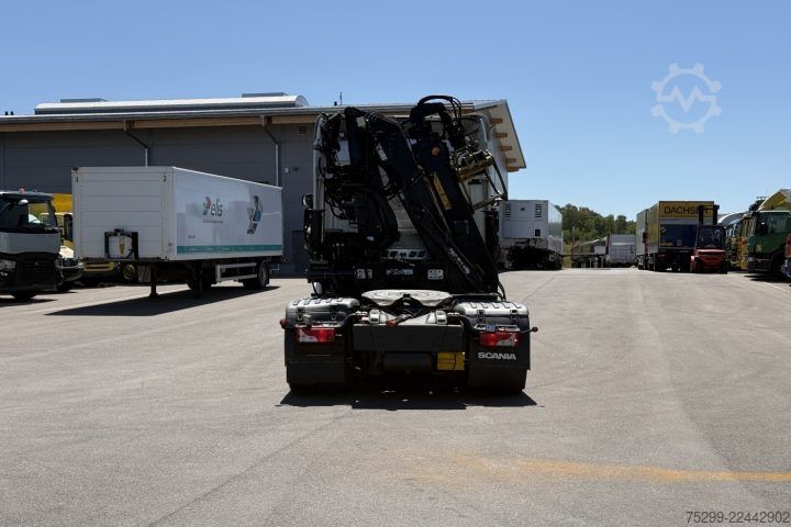 Standard SZM Scania G490 6x2 Hiab 165ZT Holzkrane / Swiss-Vehicle