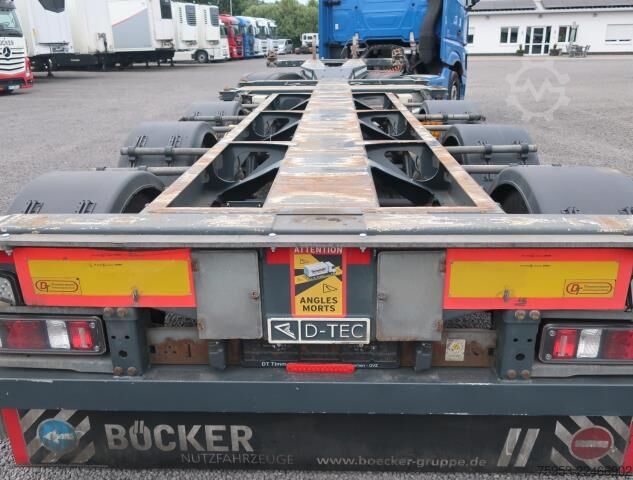 Semirremolque con caja intercambiable D-Tec VCC-01/FT LS S Mittelausschub 2x Lift Genset