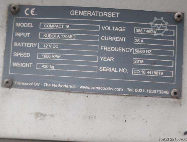 Semirremolque con caja intercambiable D-Tec VCC-01/FT LS S Mittelausschub 2x Lift Genset