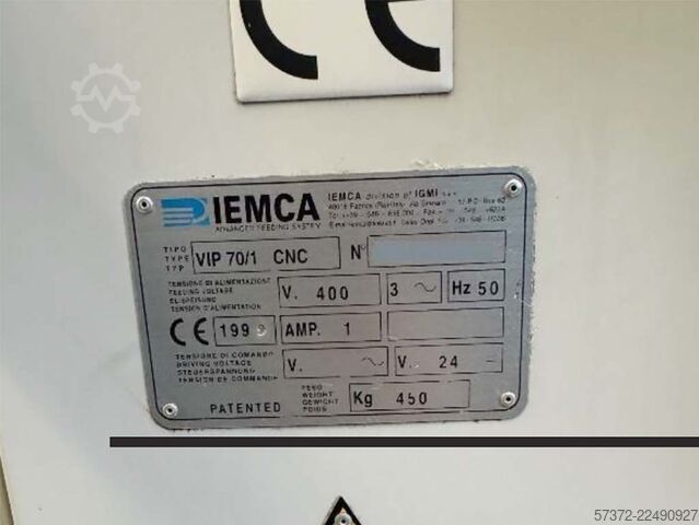 Alimentador de barras IEMCA VIP 70/1 CNC